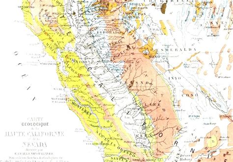 California Geological Survey Geological Map Of California
