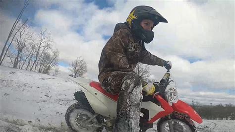Stunts Episode 8 Snow Day Dirt Bike Video Youtube