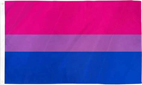 Ainmto 90x150cm 3×5 Feet Rainbow Bisexual Pride Flag Lgbt Flag For Pride Events Bigamart