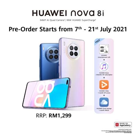 Huawei Nova 8i Top Features Specifications And Price Huawei Central