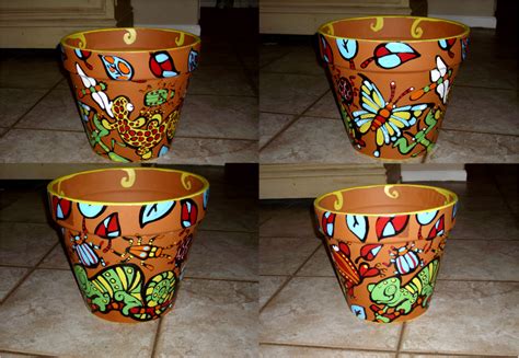 Maybe you would like to learn more about one of these? Terracotta Pot Painting by Kuitsuku on DeviantArt