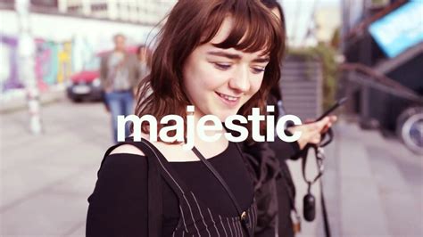 Maisie Williams Meets Majestic In Berlin Youtube