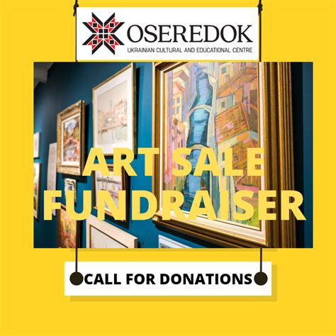 Art Sale Fundraiser Oseredok