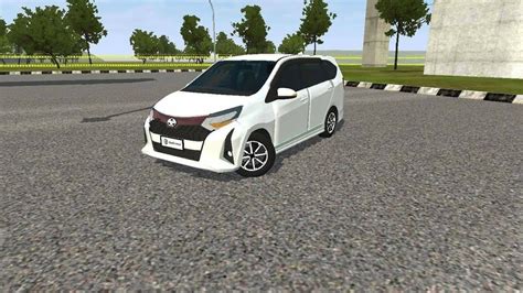 Toyota Calya Bussid Mod Review Youtube