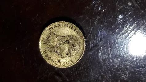 Micro Moneda Oro Mexicana Imperio Mexicano Maximiliano En Venta En