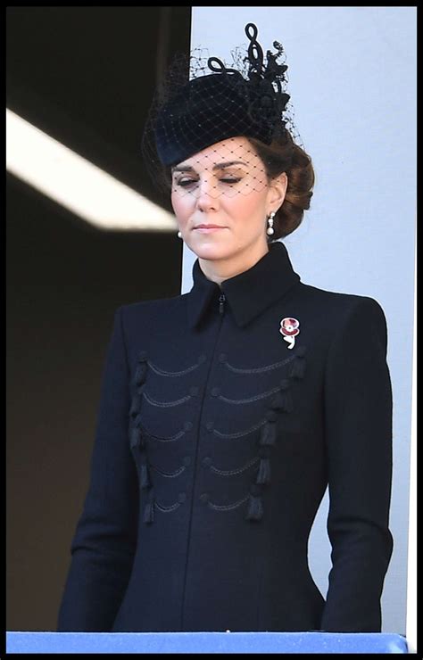 Kate Middleton Attends The Annual Remembrance Sunday Memorial In London Gotceleb