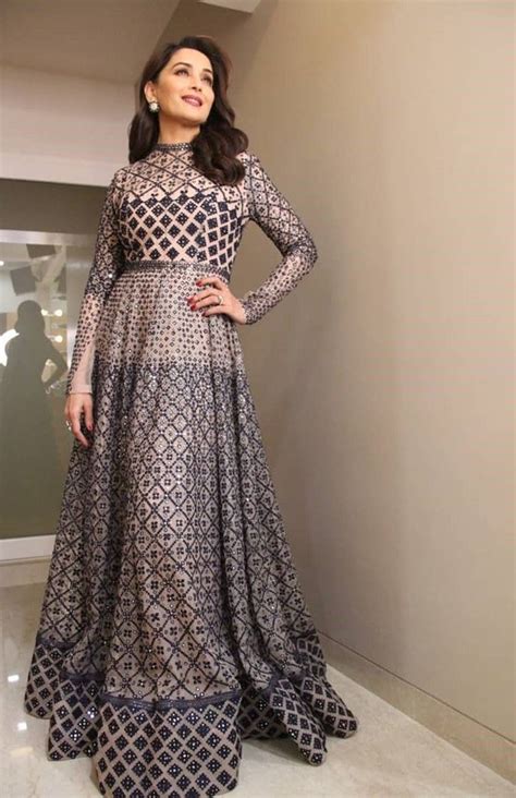 Madhuri Dixit Nene Designer Punjabi Suits Indian Designer Wear