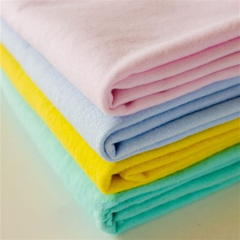 Solid Dyeing Flannel Fabric 100 Cotton Flannel China Flannel Fabric
