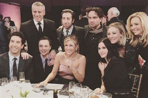 Friends Cast Reunite For Group Photo With The Big Bang Theory