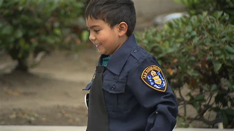Young Make A Wish Recipient Sworn In As San Diego Police Officer