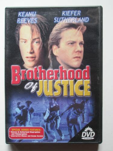 The Brotherhood Of Justice Dvd 2001 Keanu Reeves Kiefer Sutherland