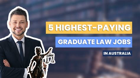 5 Highest Paying Graduate Law Jobs In Australia