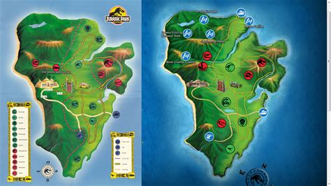 Isla Nublar Jurassic World Map World Map