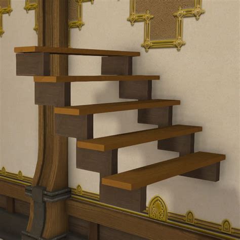 Wooden Steps Ffxiv Housing Wall Mounted