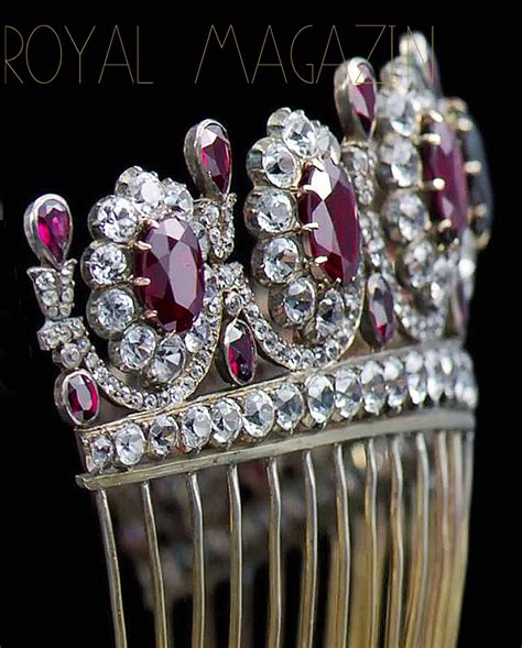 The French Crown Ruby Parure Imperial Royal Jewels Chaumet Royal
