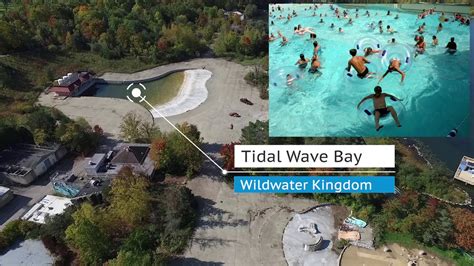 Aerial Footage Of Seaworld Ohio Wildwater Kingdom In 2020 Youtube