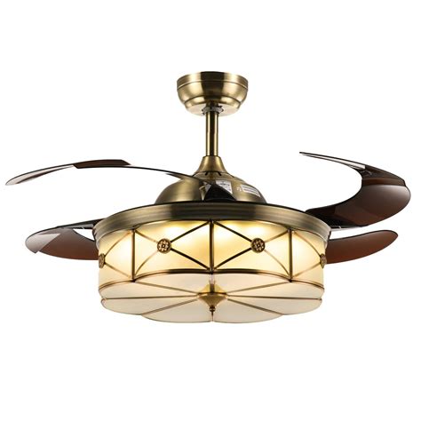 Modern Ceiling Fan With 4 Lights Modern Flush Mount Ceiling Light