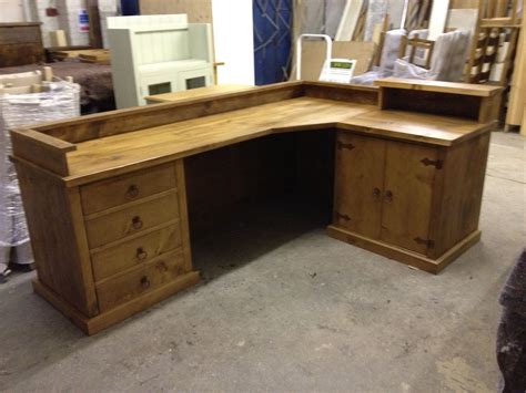 Bespoke Rustic Plank Desk We Think This Looks Great Desk Furniture