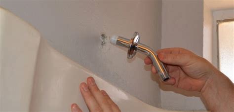 how to install new shower head