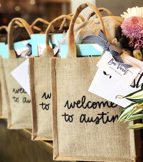 Austin T Bag Swag Bag Welcome To Austin Austin Wedding Wedding