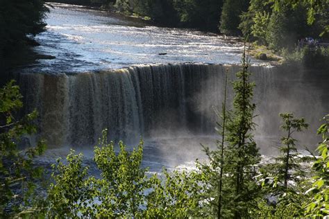Michigan Exposures The Tahquamenon Falls In August