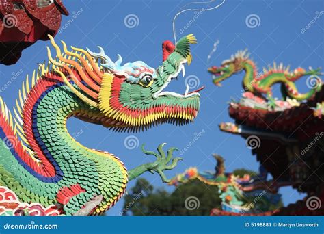 Chinese Dragons Stock Image Image 5198881