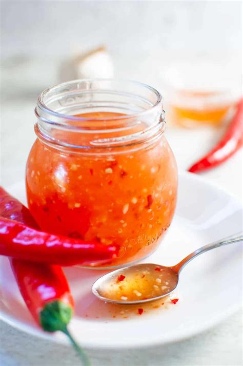 Easy Sugar Free Sweet Chilli Sauce In 10 Minutes Recipe Sweet