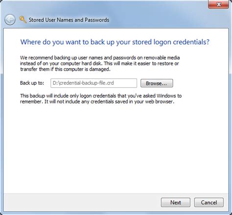 What Is Microsoft Windows 7 Credential Manager