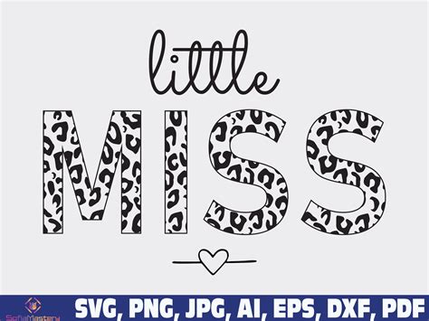 Little Miss Svg Png Little Miss Half Leopard Svg Png Baby Etsy Israel