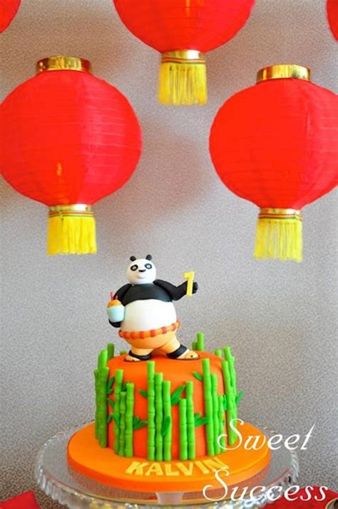 Chinese Inspired Kung Fu Panda Themed Birthday Party Panda Birthday