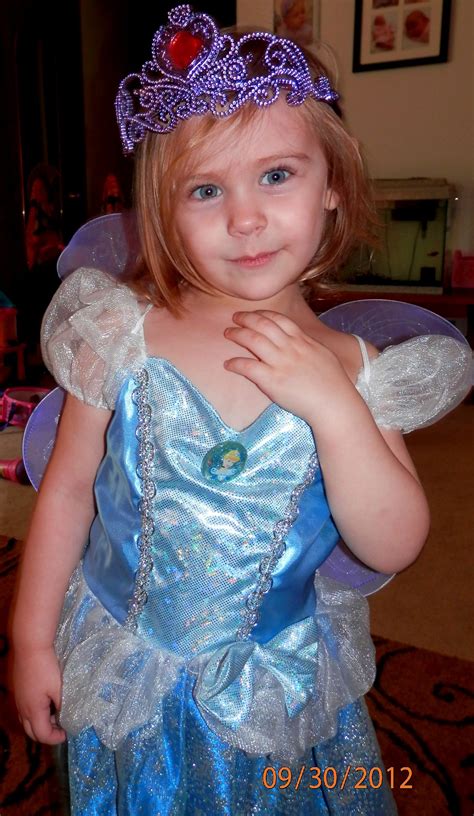 My Daughter In Her Cinderella Costume She Loves Disney Princesses And
