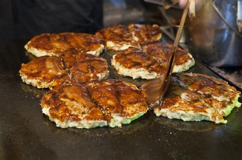 Okonomiyaki Savory Grilled Japanese Pancake Recipe