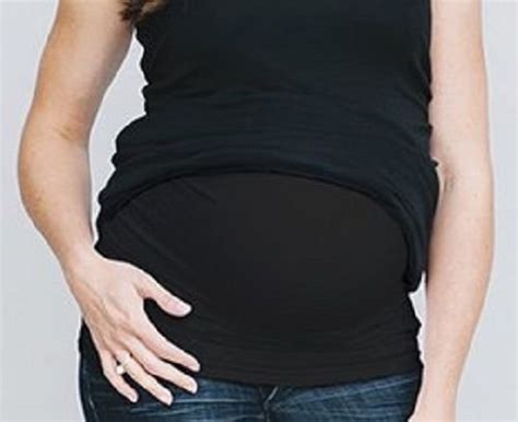 Black Belly Button Body Convert Pre Pregnancy Pants Into Maternity
