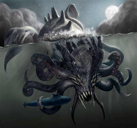 The elusive giant squid has wriggled its way into folklore for thousands of years, inspiring tales of fearsome krakens with bodies as large as . The Kraken (35 Images) | Church of Halloween