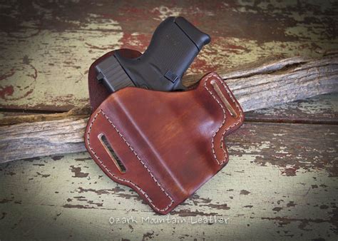 Hand Made Custom Leather Gun Holster By Ozark Mountain Leather