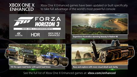 Forza Horizon 3 Xbox One X Enhanced Experience Australia In 4k