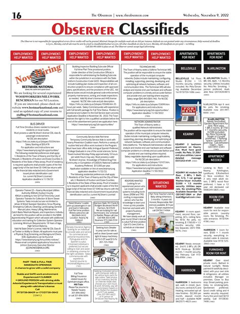 New Jersey Classifieds