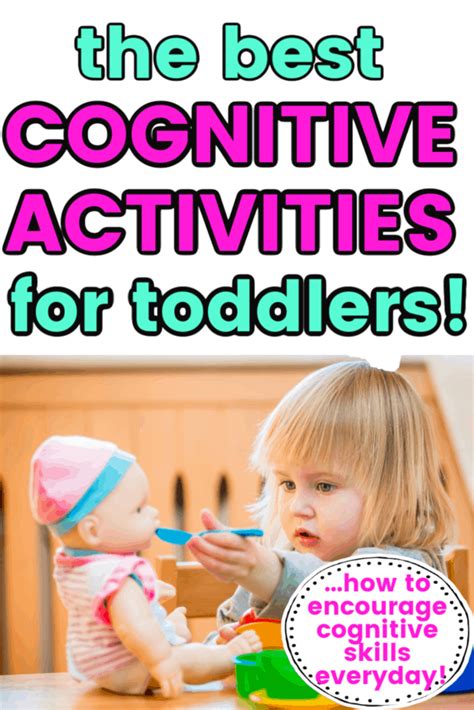 Top Cognitive Activities For Toddlers Baby Toddler Teacher