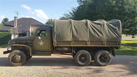 1942 GMC CCKW 353 LWB 2 1 2 Ton Closed Cab Cargo Truck With Canvas