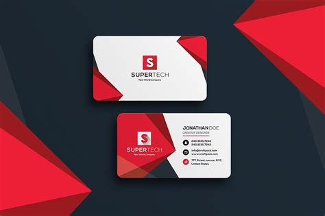 Every person (and every business) has a different voice and tone, and that individuality is what needs to be reflected in your business card so you stylish corporate business card. Corporate Business Card #19 ~ Business Card Templates ~ Creative Market