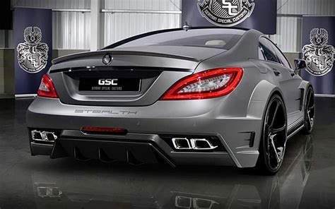 Badass Mercedes Benz Cls Amg Stealth By Gsc Throttlextreme