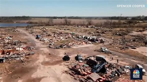 Watch Drone Footage Captures Devastation After Deadly Tornadoes In