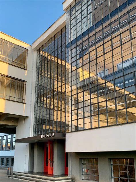 Dessau Bauhaus Building Gropius Vielfalt Der Moderne