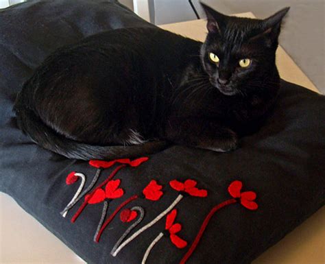 Handmade Cat Bed Cover Hauspanther