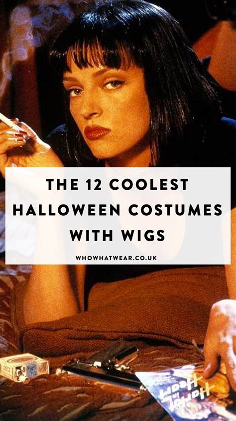 Mia Wallace The 12 Coolest Halloween Costumes With Wigs Black Hair Halloween Costumes