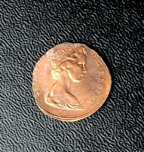 1978 Quarter Struck On One Cent Copper Planchet Error