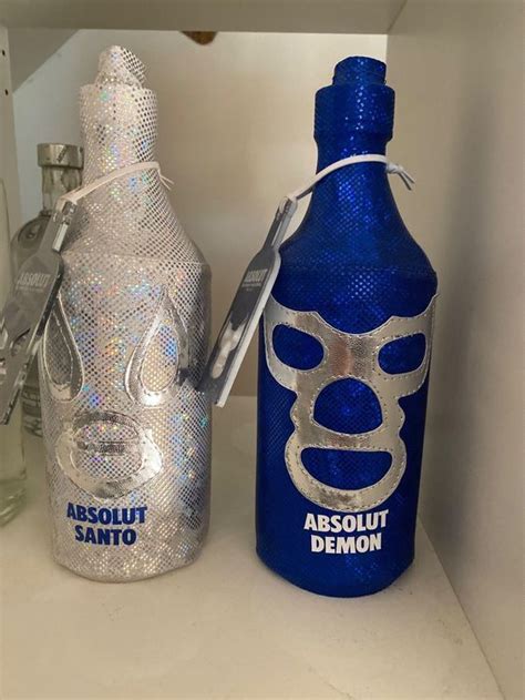 Absolut Vodka Flaschen Santo Und Demon Kaufen Auf Ricardo