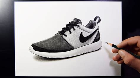 How To Draw Nike Shoes Speed Drawing Youtube