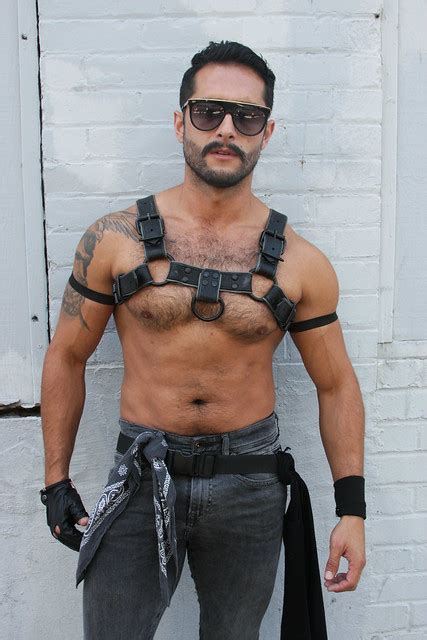 Hot Damn Muscle Leather Man ~ Folsom Street Fair 2019 Safe Photo
