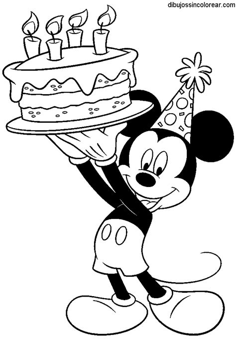 Dibujos para colorear e imprimir de Mickey Mouse - Imagui